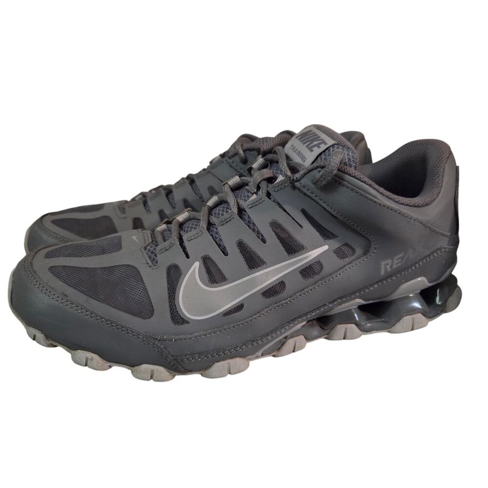 Nike Mens Reax 8 Size 10.5 Cool Gray Mens Cross Training Shoes Mesh